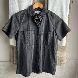 NWT Madewell Gray Chambray Shirt